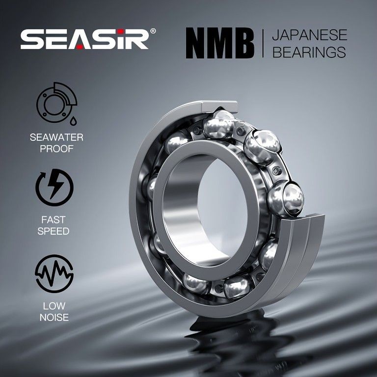 Seasir MANSORY PRO 131G Baitcasting Reel Ultra Light Carbon 7+1 BB 5Kg Drag
