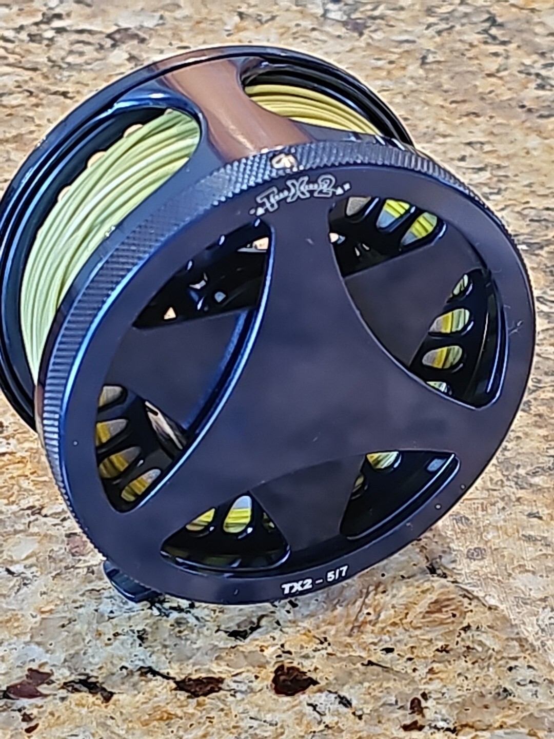 Scierra TX2 5/7 Fly Reel Fishing On Box & Pouch