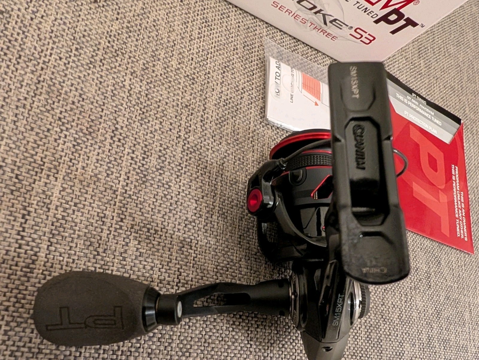 Brand New Quantum PT Smoke S3 15XPT Spinning Reel