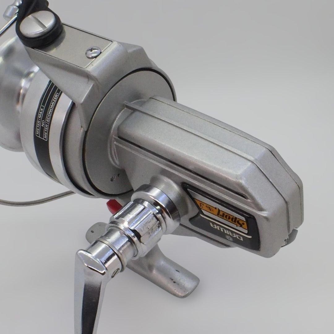 Daiwa Sport No.3 Vintage Spin Reel Used Retro Collectible