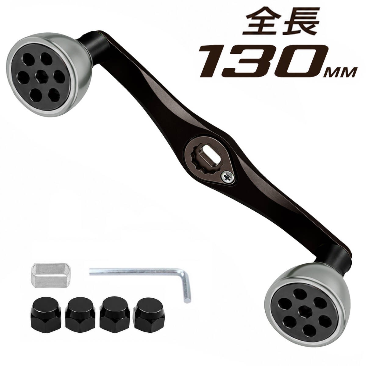 Aluminum Alloy Handle Knob Shimano DAIWA Lightweight Saltwater Compatible Gray
