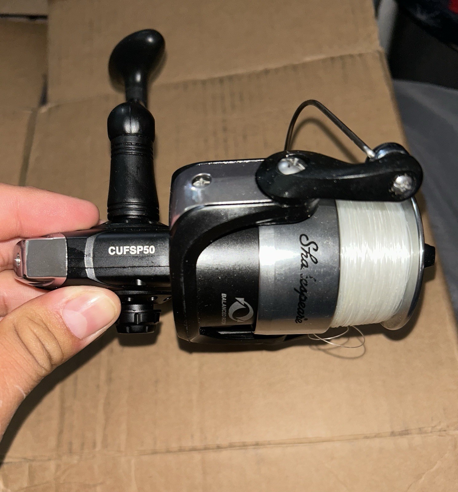 Shakespeare Cuf Spinning Reel Size 50 4.9:1 17lb Drag Balanced Rotor CUFSP50