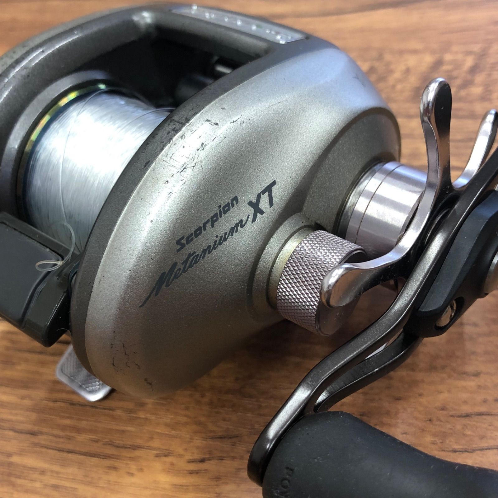 Shimano Scorpion Metanium XT Right Handle Baitcasting Reel Japan Used