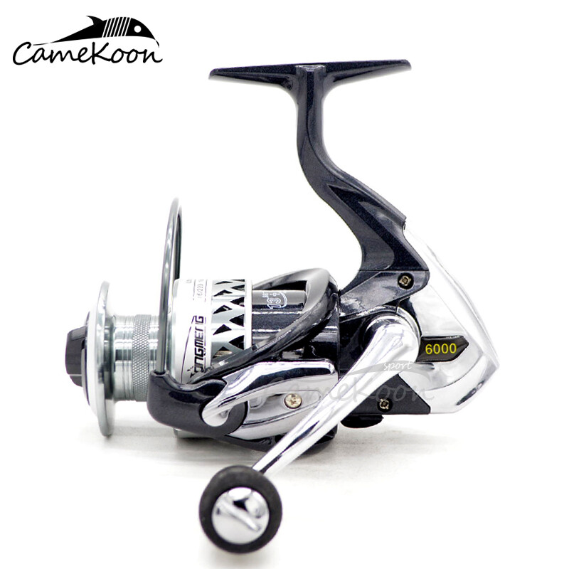 CAMEKOON Spinning Reel 5.5:1 Gear Ratio Braid Ready Spool Surf Carp Bass Fishing