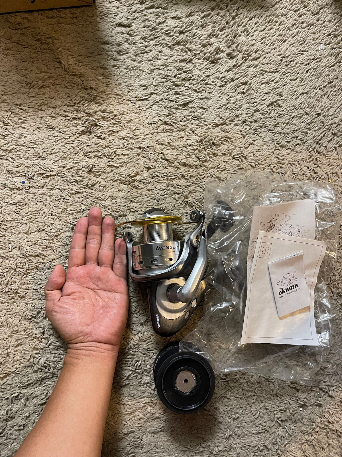 Fishing Reel Okuma AV-80a Avenger a Series-GearRatio 4.8:1-Bearings 6BB+1RB RARE