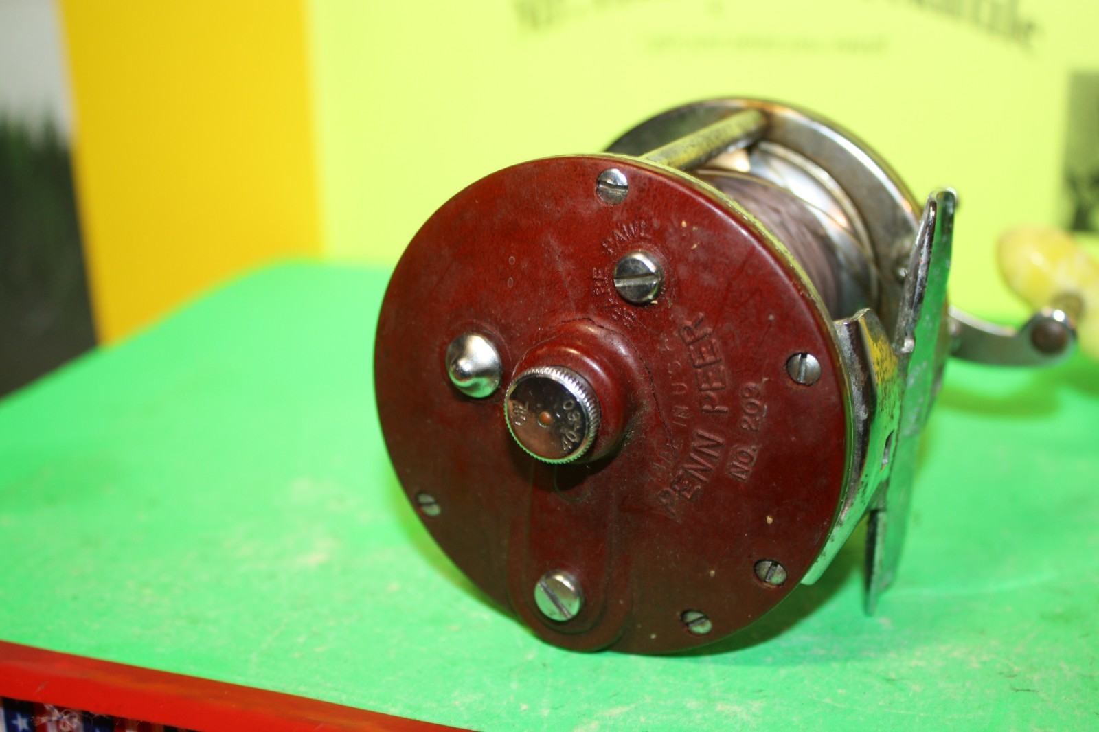 PENN PEER * FISHING REEL #209 – Made in USA – Working Condition – See Pics