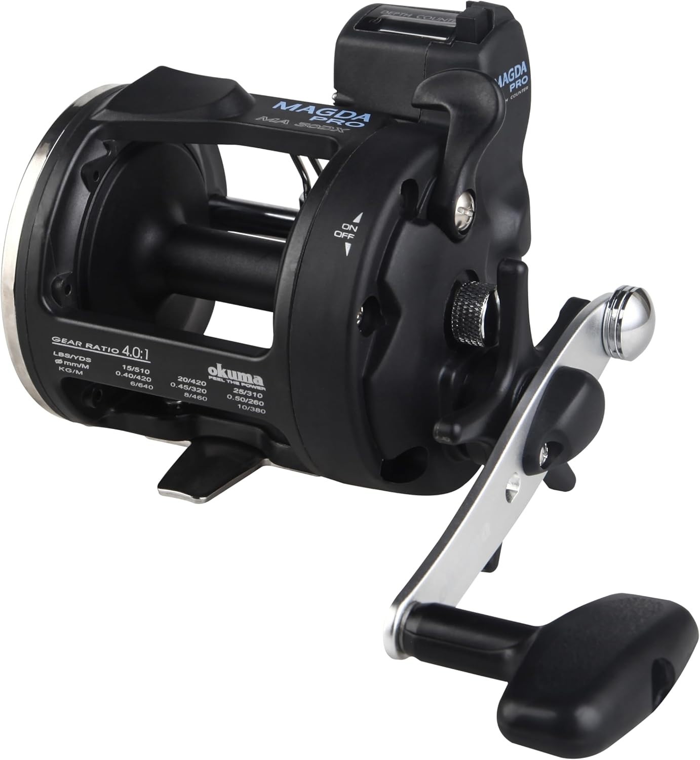Magda Pro Levelwind Trolling Reel – Lightweight, Performance Driven 9kg Drag