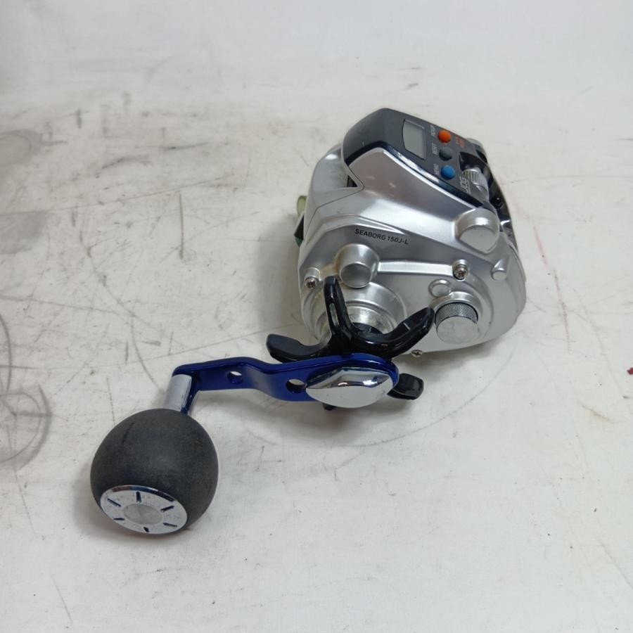 Used DAIWA Fishing supplies reel electric reel 801263 13 Seaborg 150J-L Signs