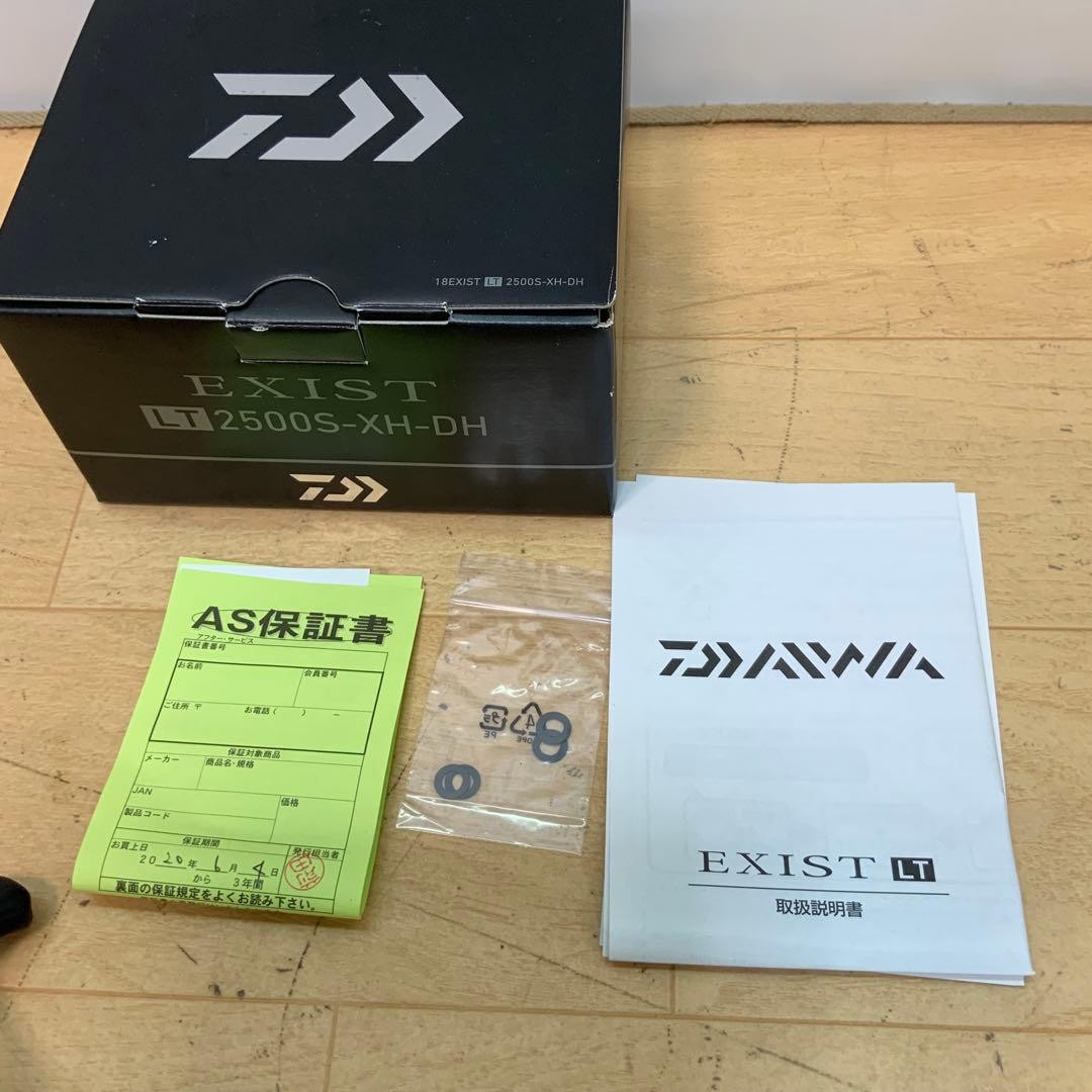 Daiwa 18 Exist LT2500S-XH-DH Spinning Reel 6.2 Gear Ratio 10kg Drag