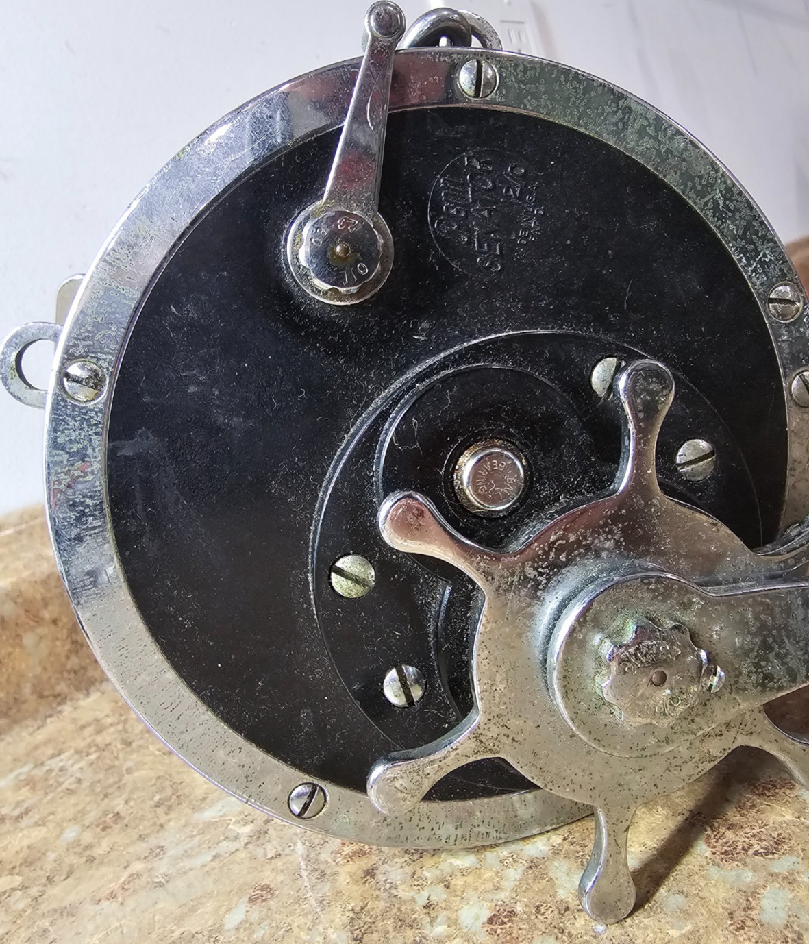 Penn Senator 12/0 Conventional Fishing Reel Made in USA Pre-owned Free Shipping
