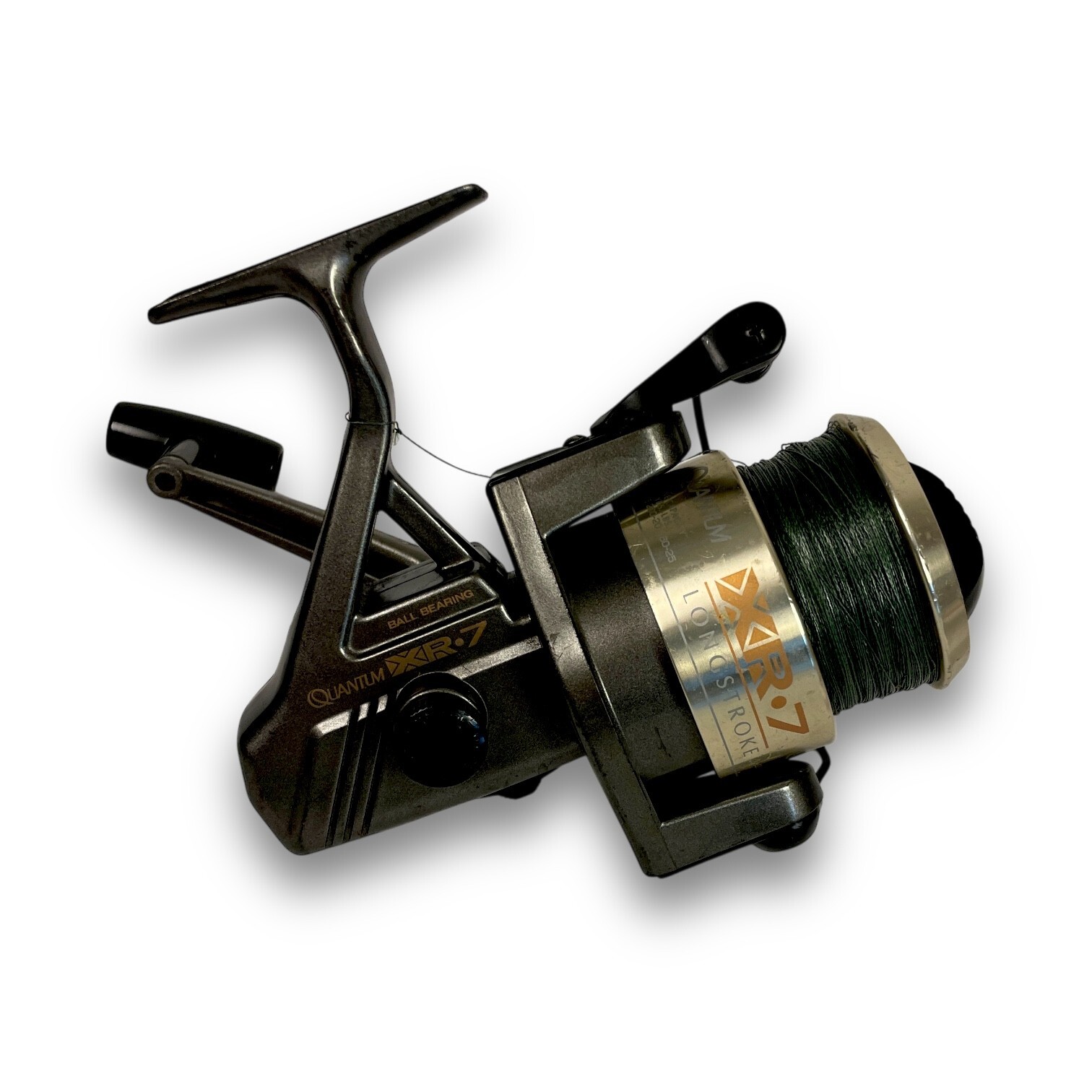 Vintage Zebco Quantum Long Stroke XR-7 Spinning Fishing Reel XR7