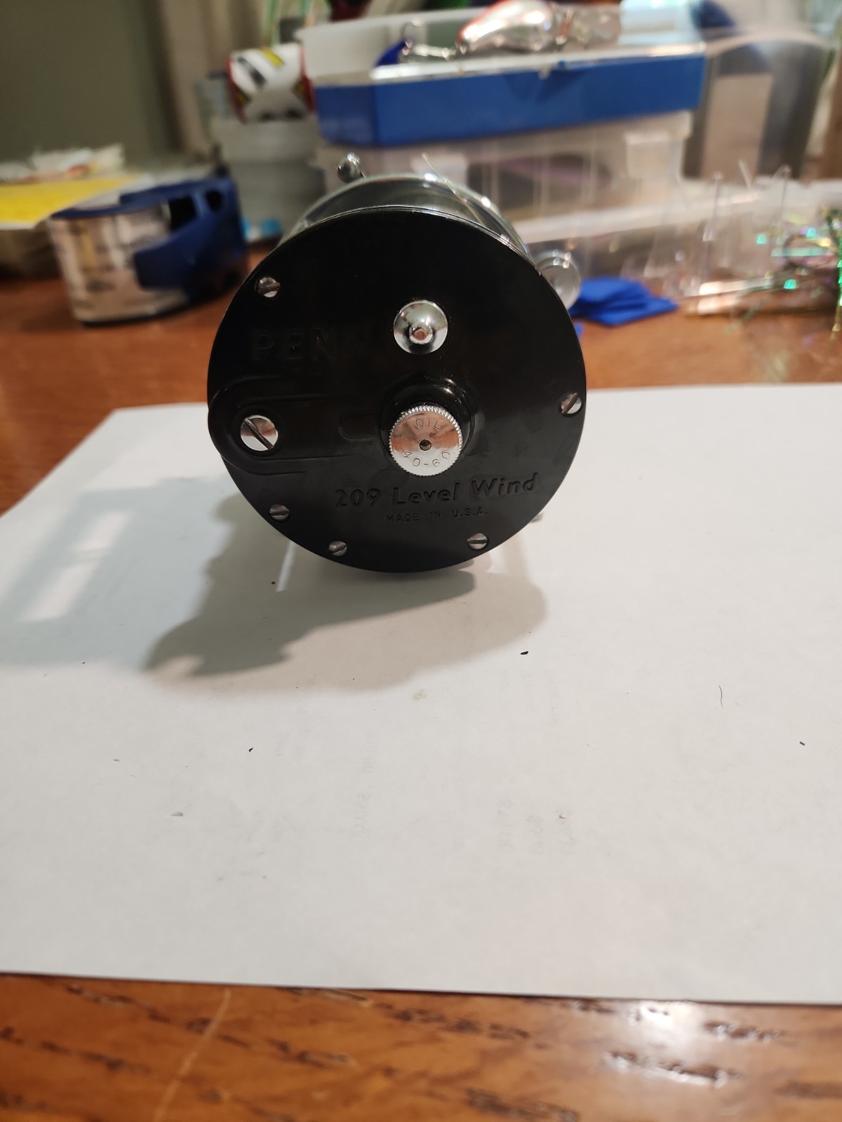 VTG Penn 209 Level Wind Baitcaster Fishing Reel