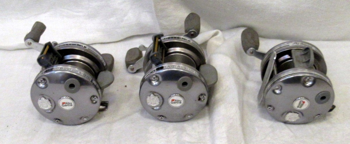 LOT 3 ABU GARCIA FISHING LINE REELS – INCLUDED IN LOT: THE ORIGINAL (EZS004580)