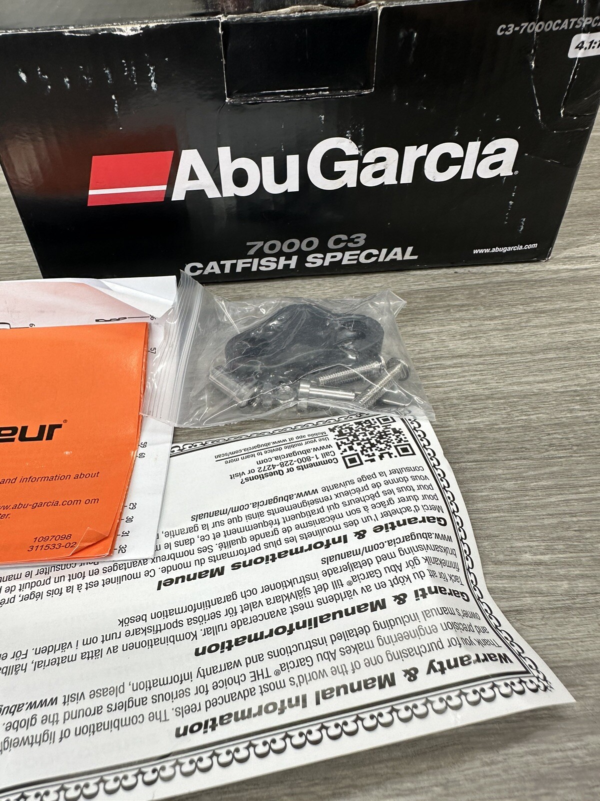Abu Garcia C3-7000CATSPC22 Catfish Special Baitcast Reel