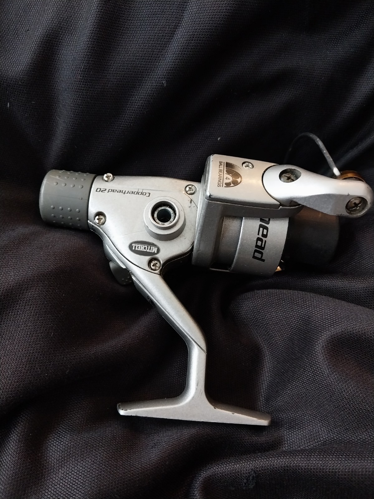 Vintage Fishing reel Mitchell Copperhead 20, Ball Bearing,Elliptical Oscillation