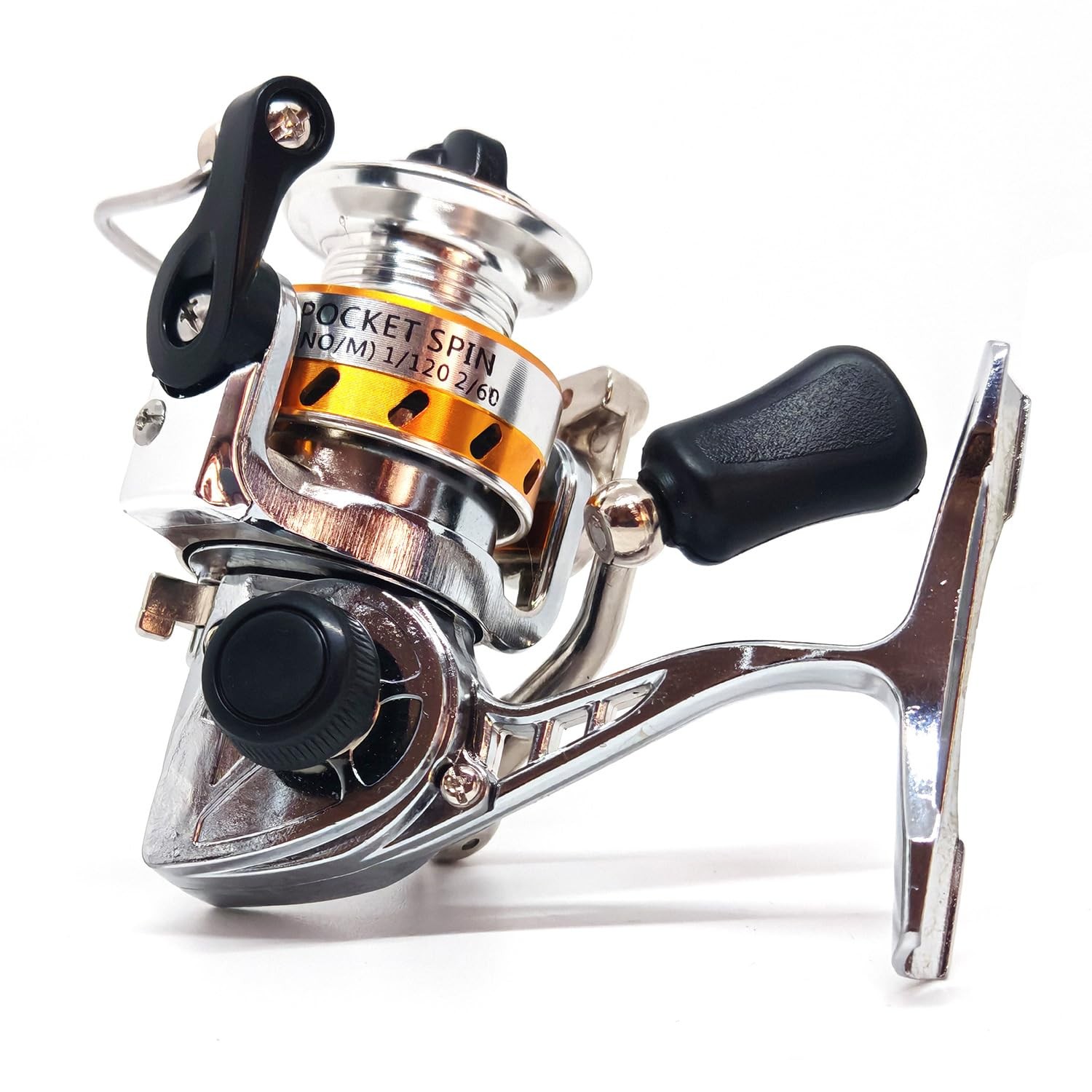 Mini 100 Metal Spinning Reel Micro Compact Fishing Reel Freshwater All Season