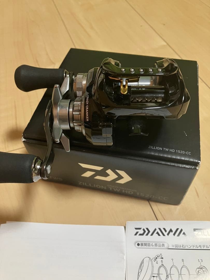 Daiwa 18 Zillion TW HD 1520SH Bait Casting Reel