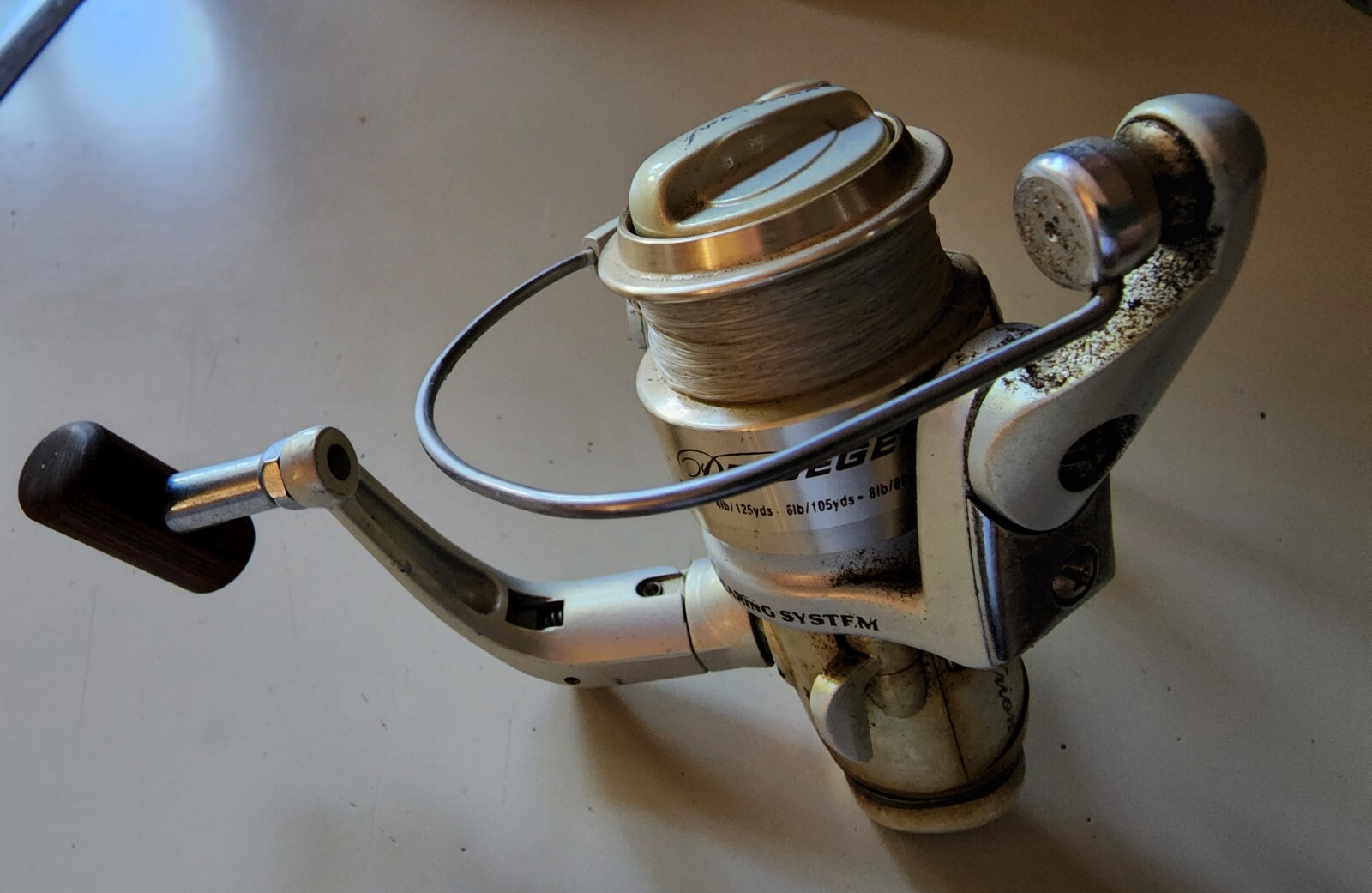 Pflueger Trion SP30 Spinning Reel 7 Bearing System 5.2:1 Gear Ratio Silver 
