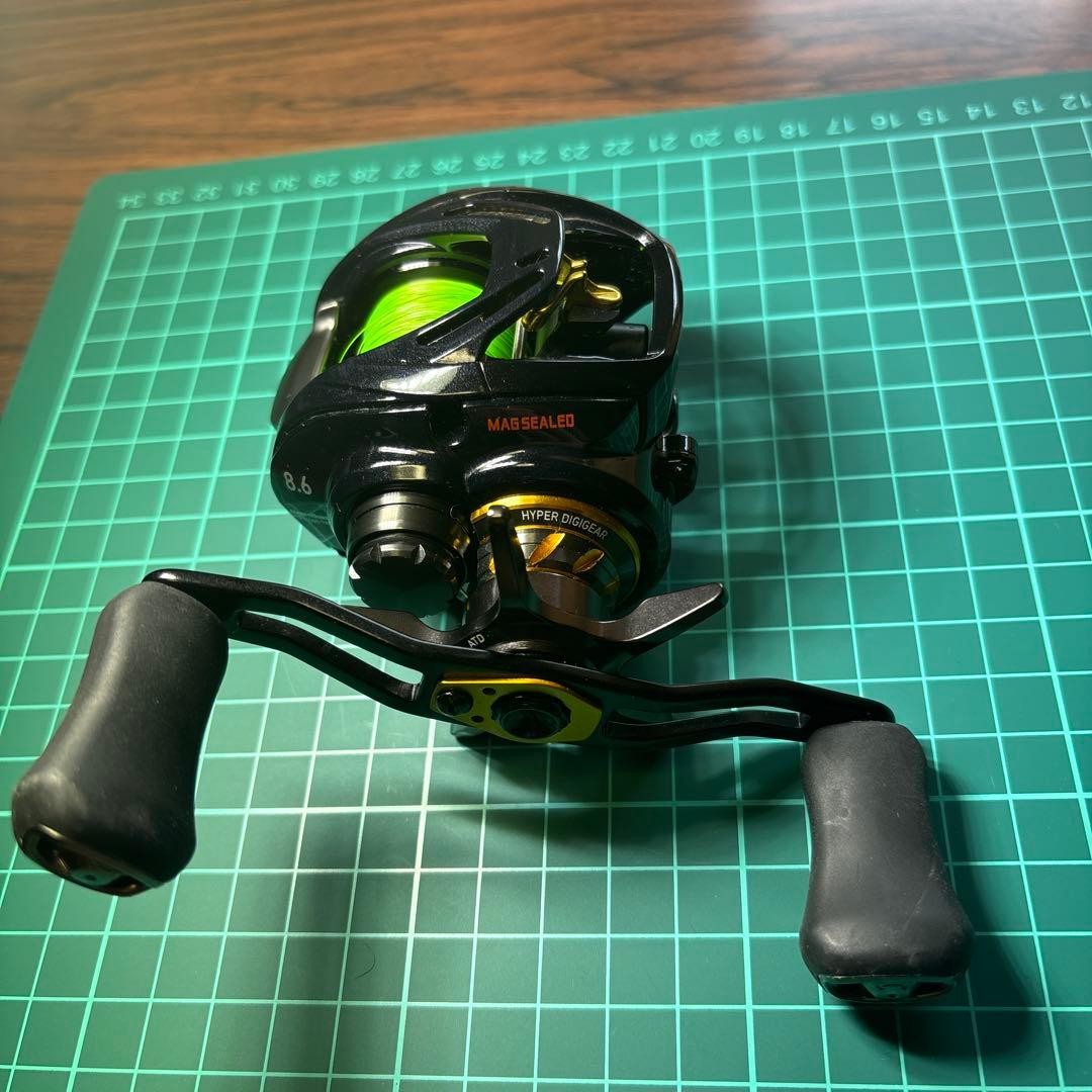 Daiwa Morethan PE 1000XH-TW Baitcasting Reel Japan Used