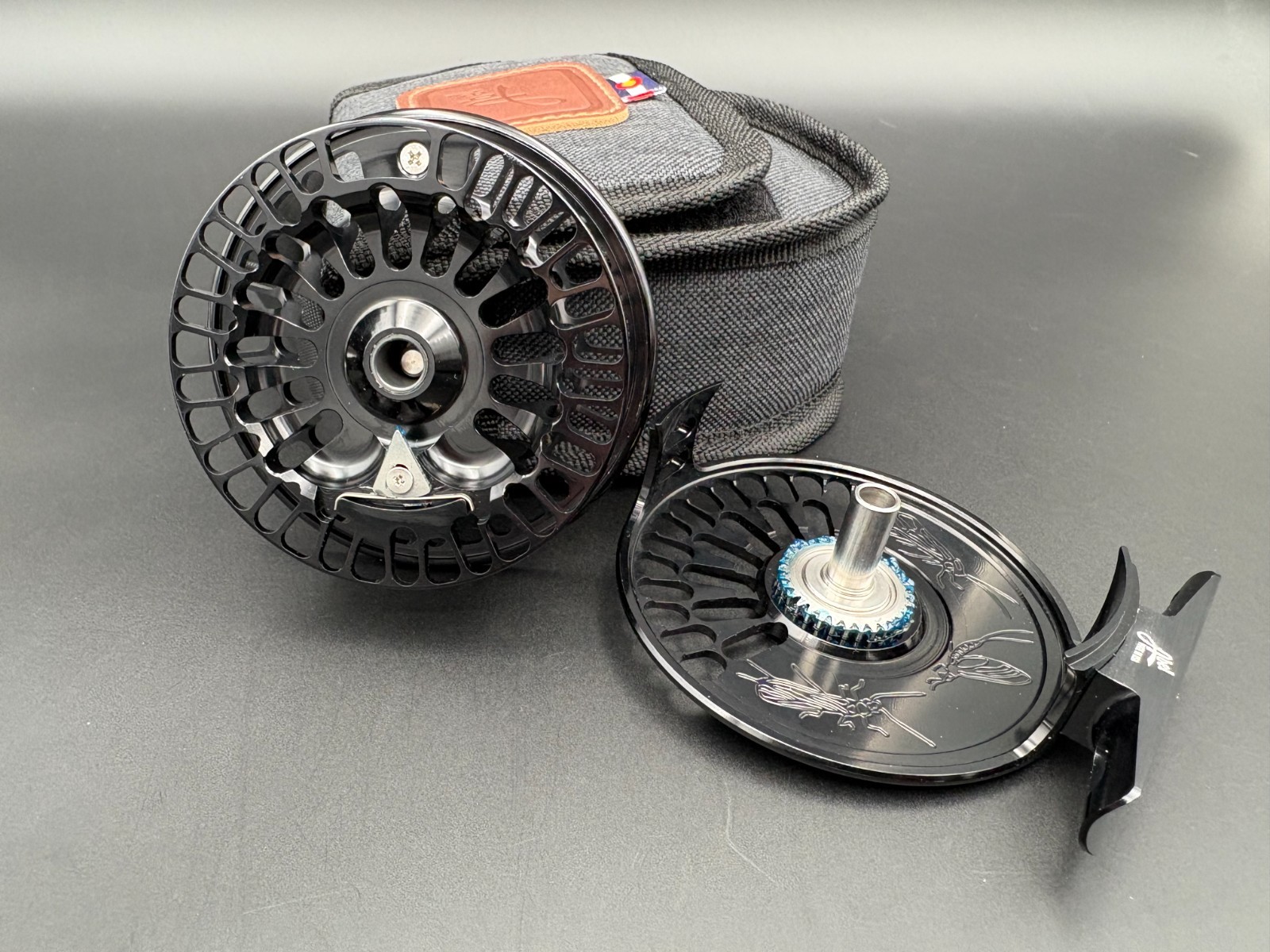 Abel TR 5/6 Fly Reel – Black – NEW