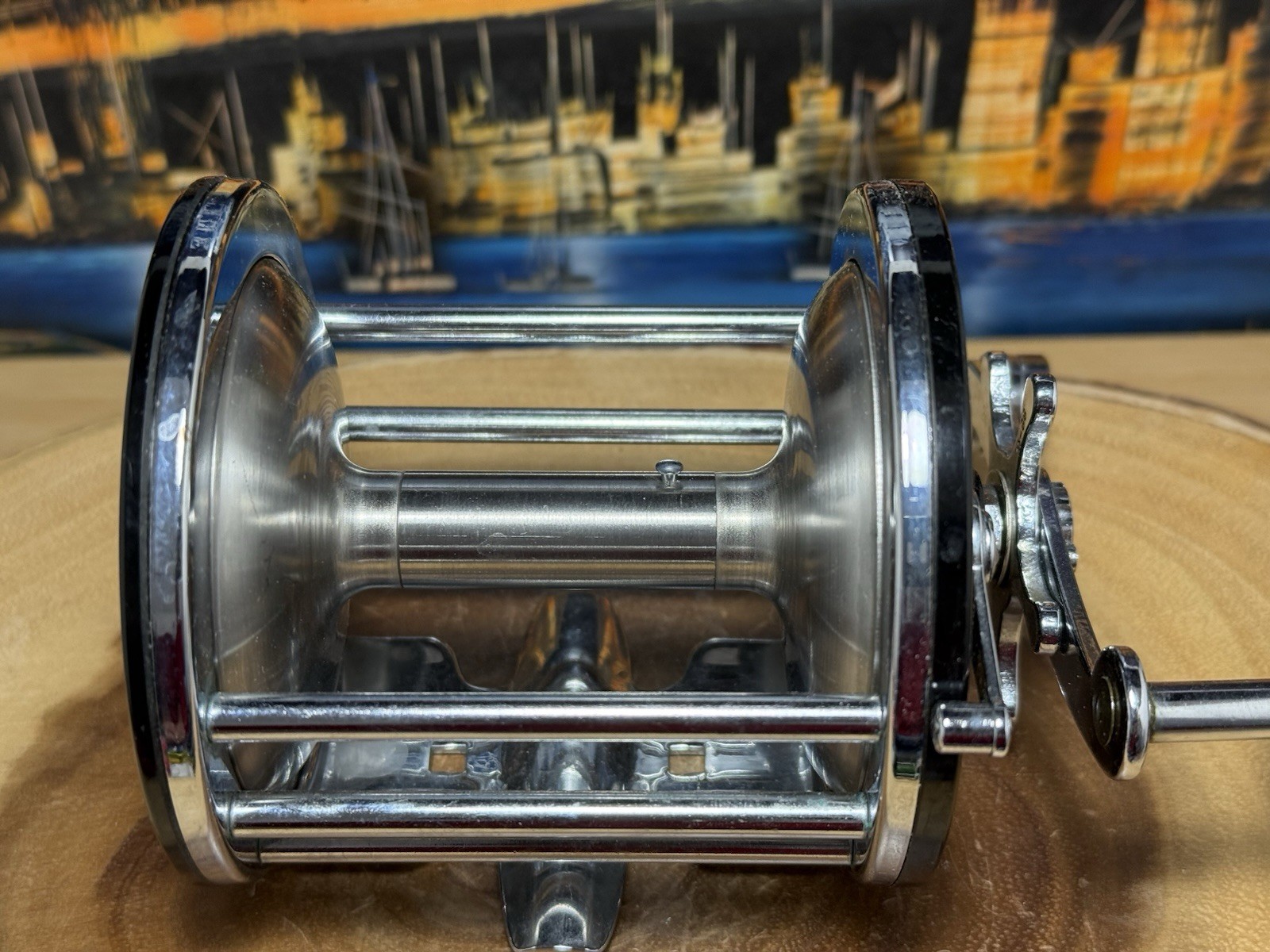 Vintage Penn Long Beach 68 Conventional Saltwater Fishing Reel