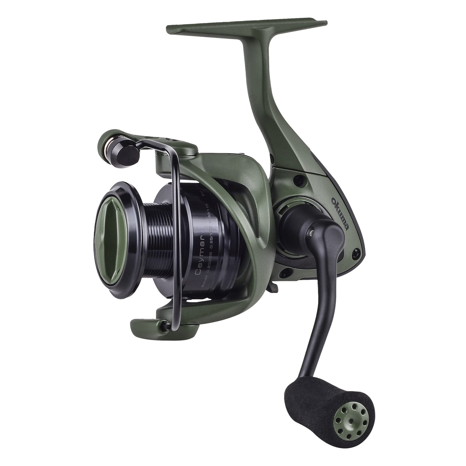 Okuma ODT-1000A Ceymar ODT Tactical ODT-1000A, 110YD-6LB, Green