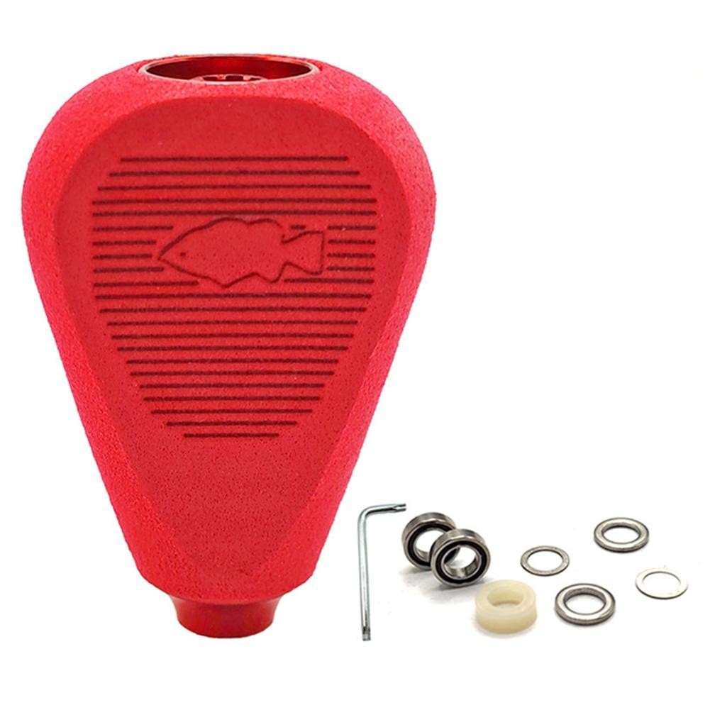Modified Drum Handle Fishing Reel Knob Anti-slip Grip Bearing Ready Design