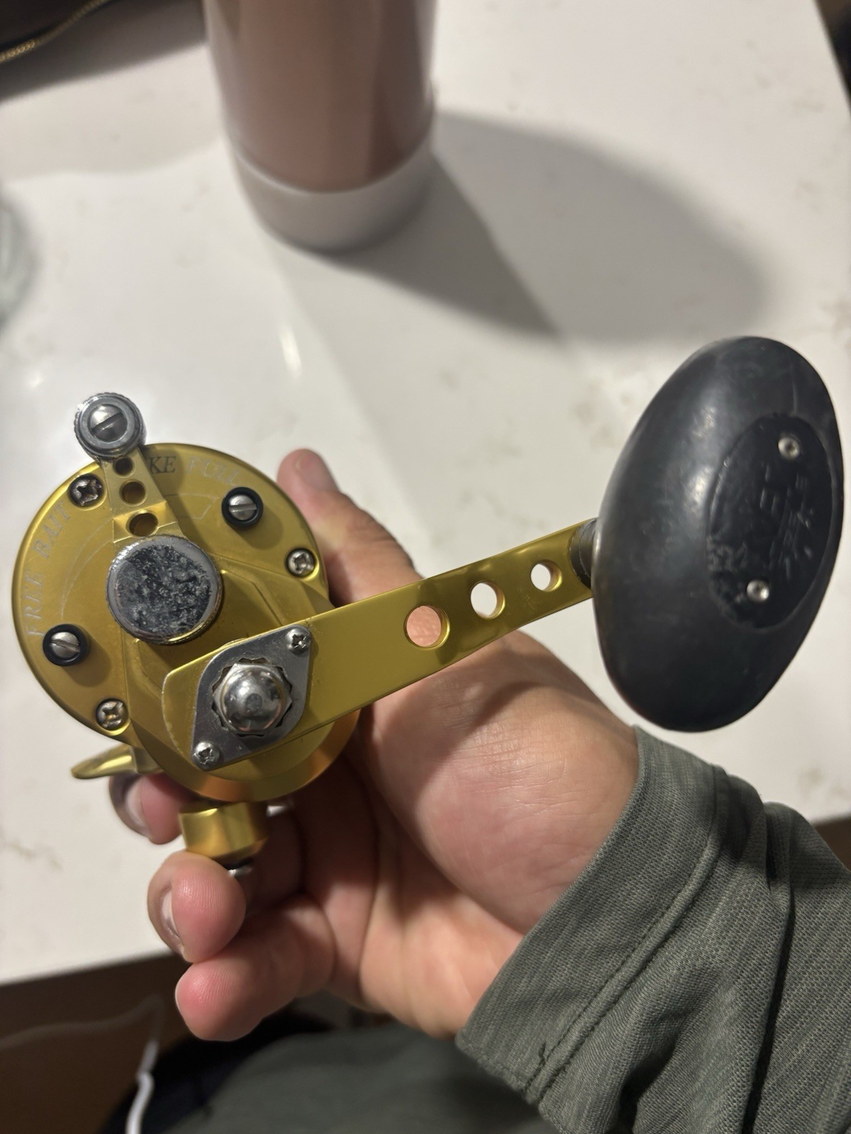 Avet SX5.3 Lever Drag Reel 5.3:1 Right-Hand Gold USA