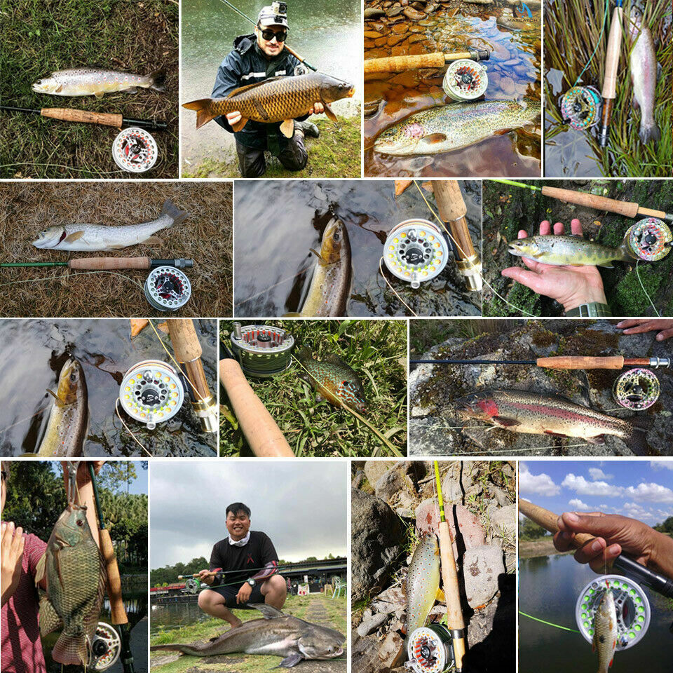 Maxcatch ECO Fly Reel 2/3 3/4 5/6 7/8WT Aluminum Large Arbor Fly Fishing Reel