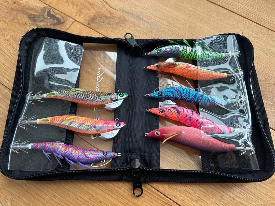 DUEL Yo-Zuri Tip Run Squid Jigs 20g 40g with Case Set of 8