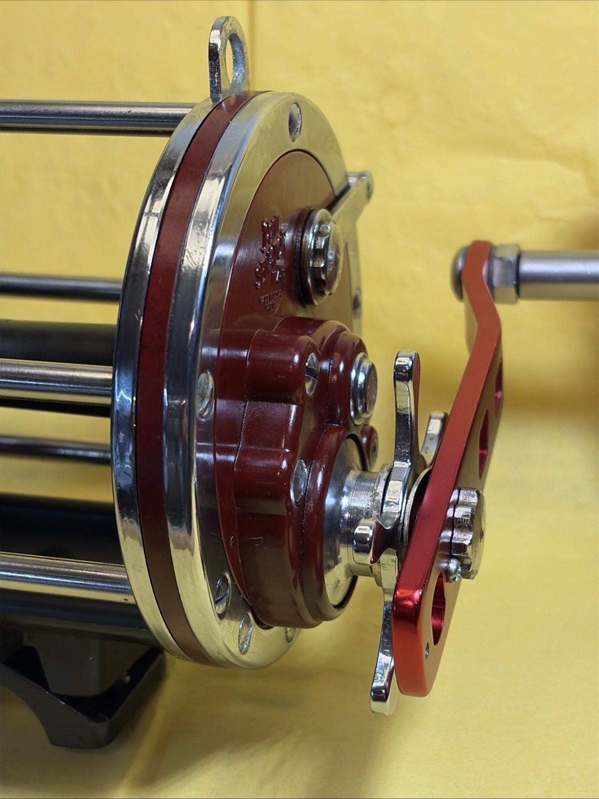 Newell Black Marlin Special Extra Wide 3.53″ Penn Senator 114H 6/0 Fishing Reel