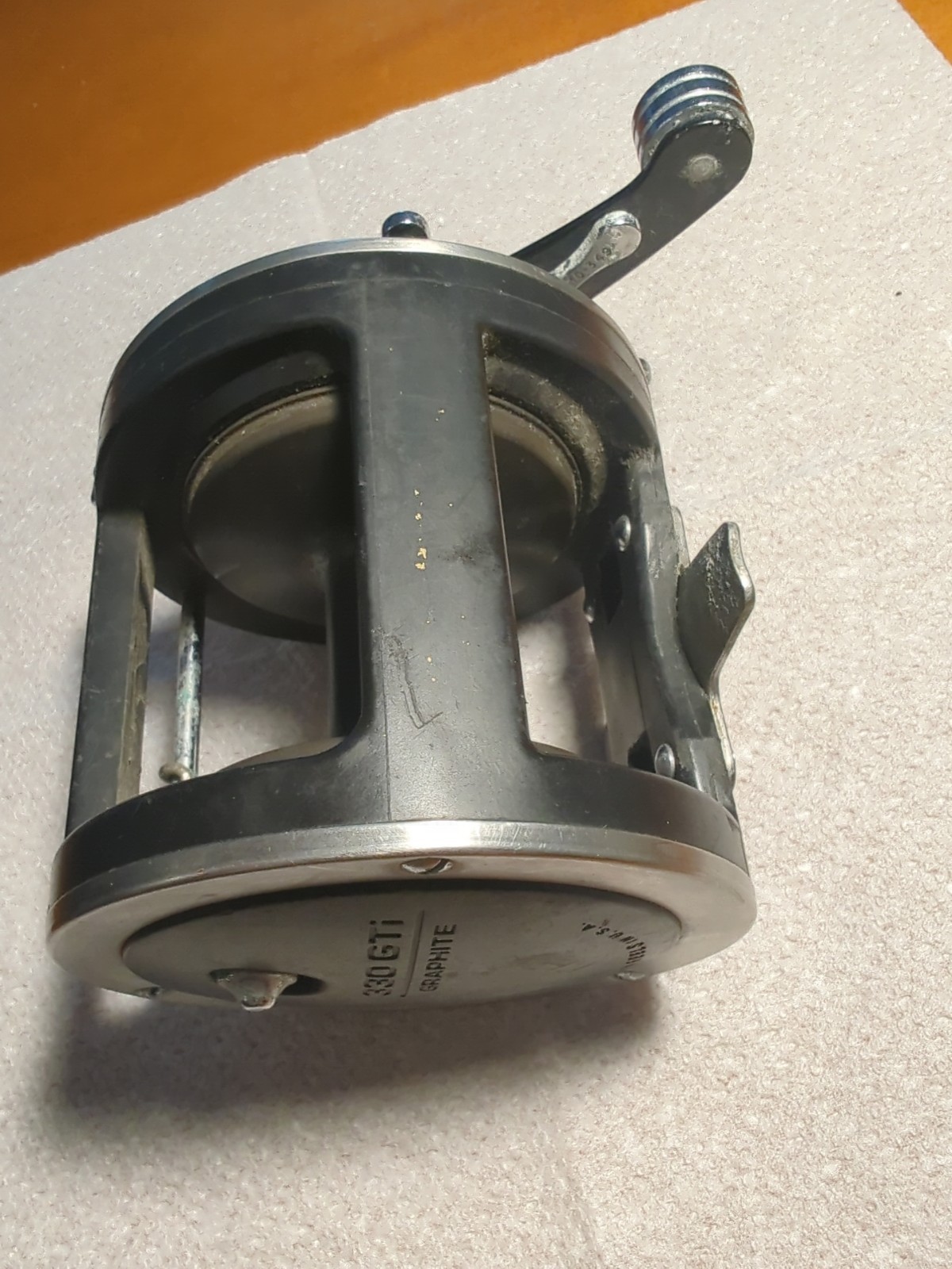 Vintage PENN REEL 330 GTI Made in USA Graphite Reel Parts Reel Saltwater