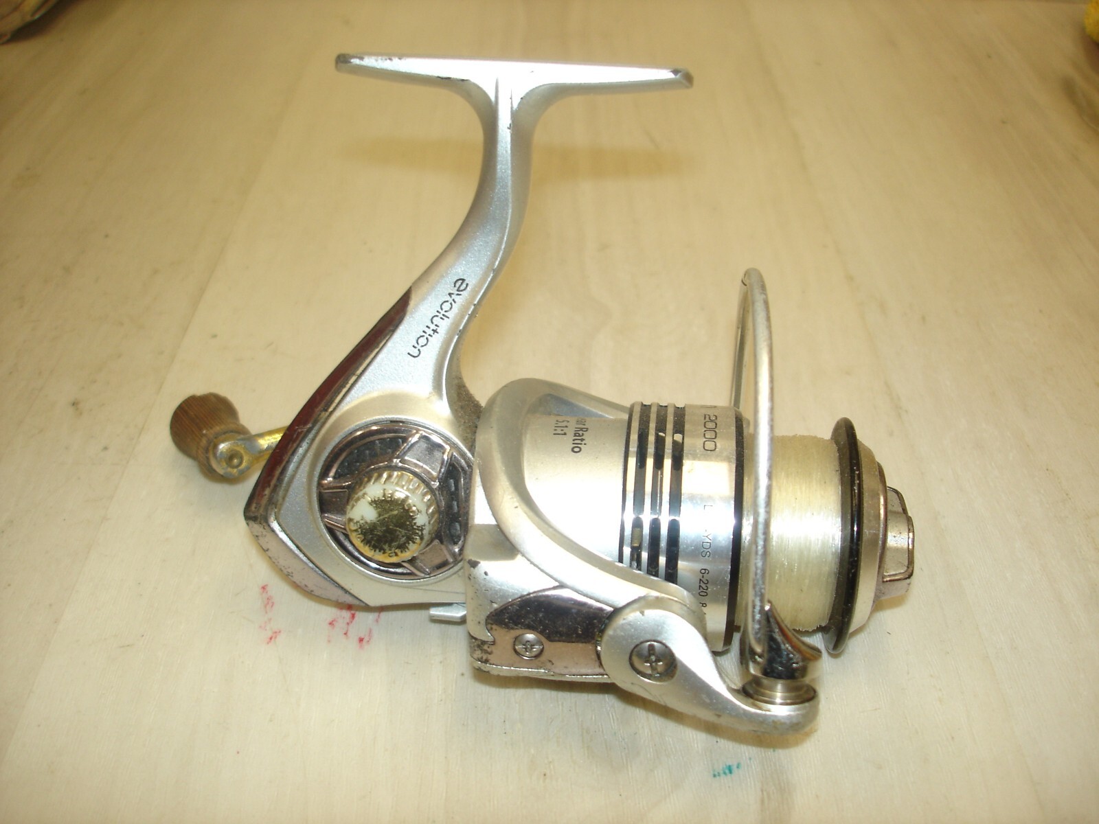 Gander Mountain evolution fishing reel 2000 used Works