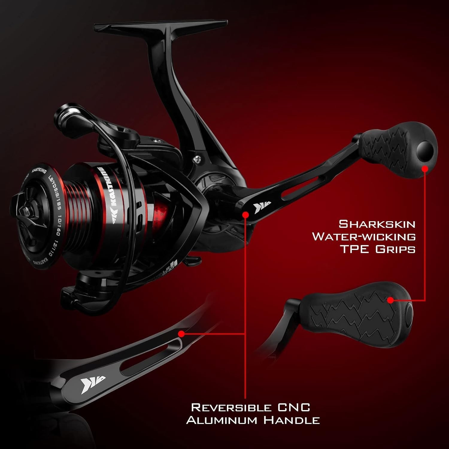 Elite Royale Legend II Fishing Reel – Smooth Drag and Lightweight Carbon Build