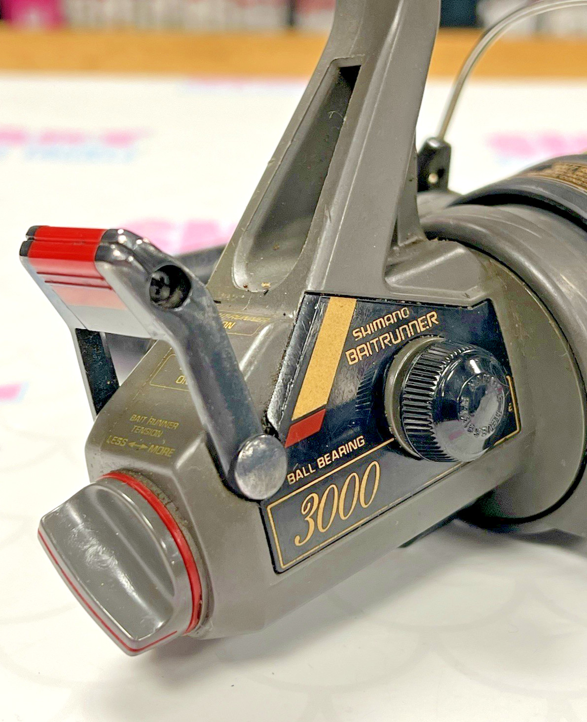 Shimano Baitrunner 3000 Reel Grey Vintage Japan Rare Model Working carp reel