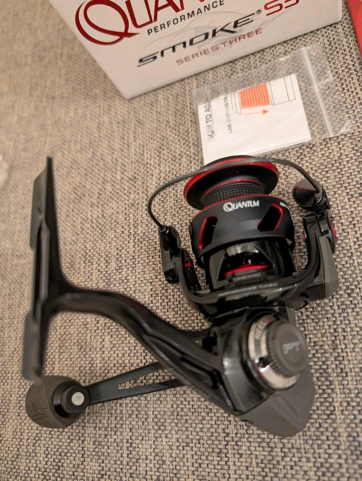 Brand New Quantum PT Smoke S3 15XPT Spinning Reel