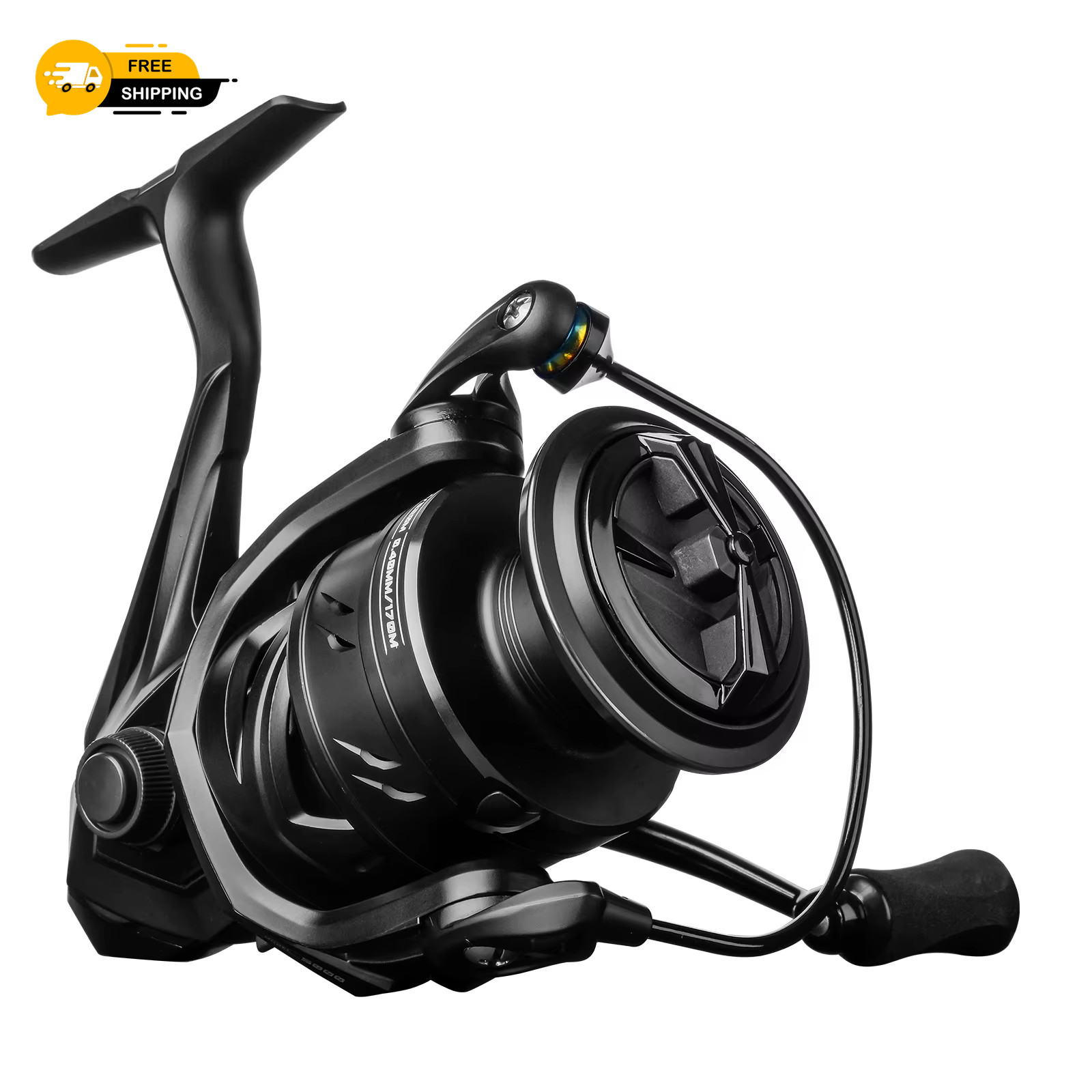 M1 Spinning Reel 12Kg Max Drag Graphite Reel, 9 + 1 Ball Bearings, 5.2:1 Gear Ra