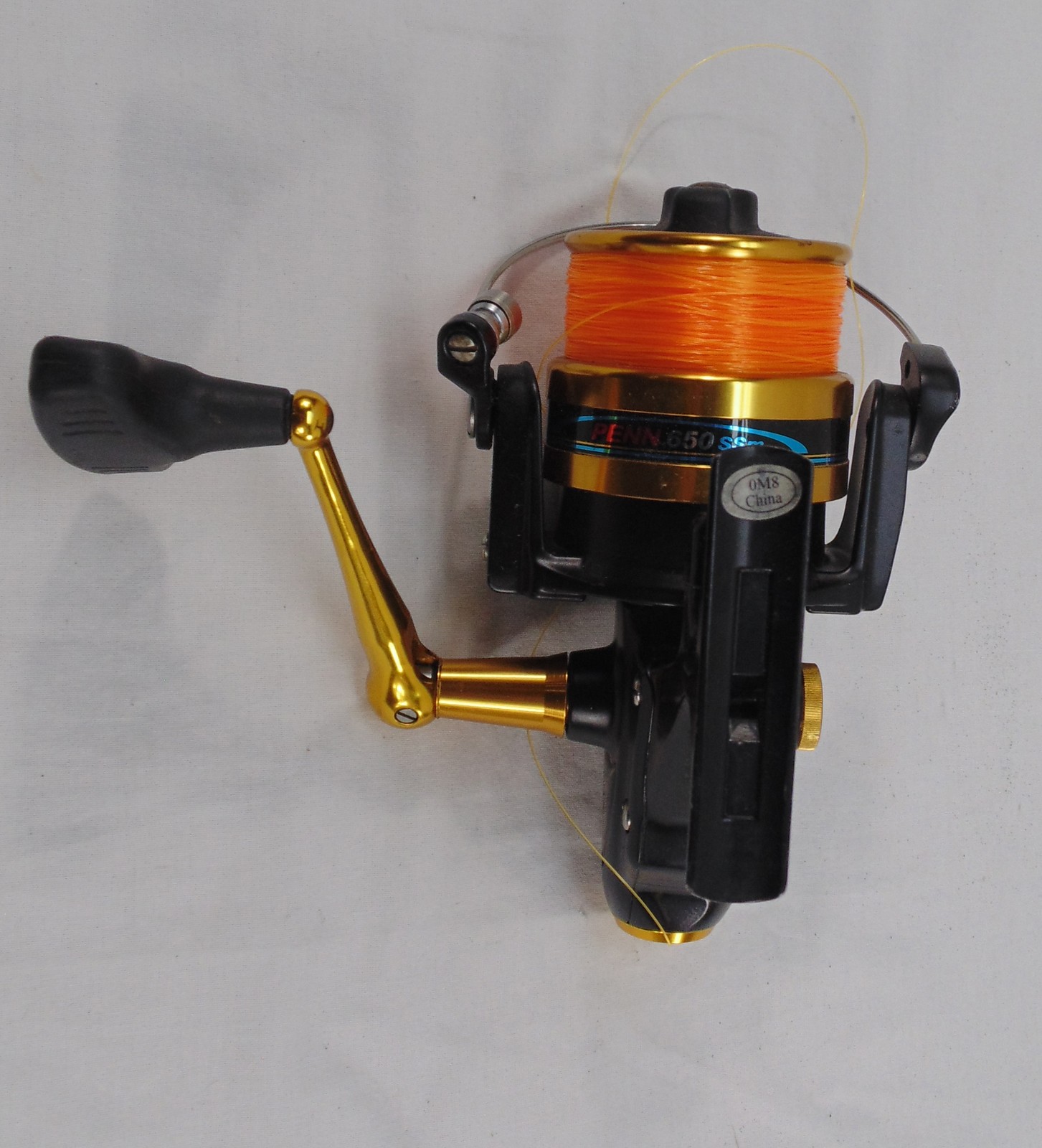 Penn 650ssm 650 Spinfisher Spinning Fishing Reel 4.7:1 Gear Ratio Black/Gold