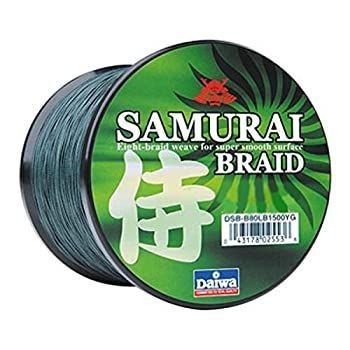 Daiwa Samurai Braid dsb b15lb300yg Green 15lb filler spool