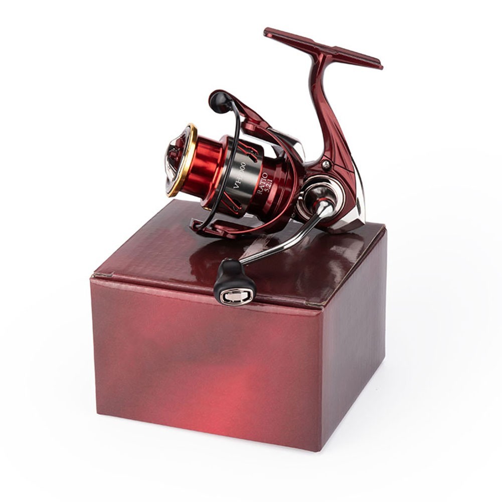 Long Cast Reel Fishing Reel Cnc Integrated Arm 6kg Max Drag 7+1 Ball Bearings
