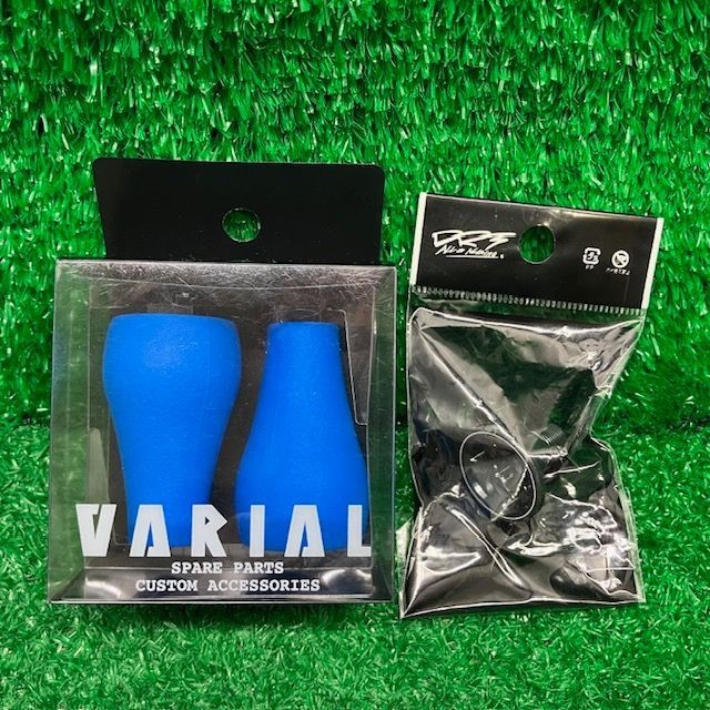 WASHIO DRT VARIAL HANDLE FAT KNOB BLUE WHEEL CAP DISH GUETAL