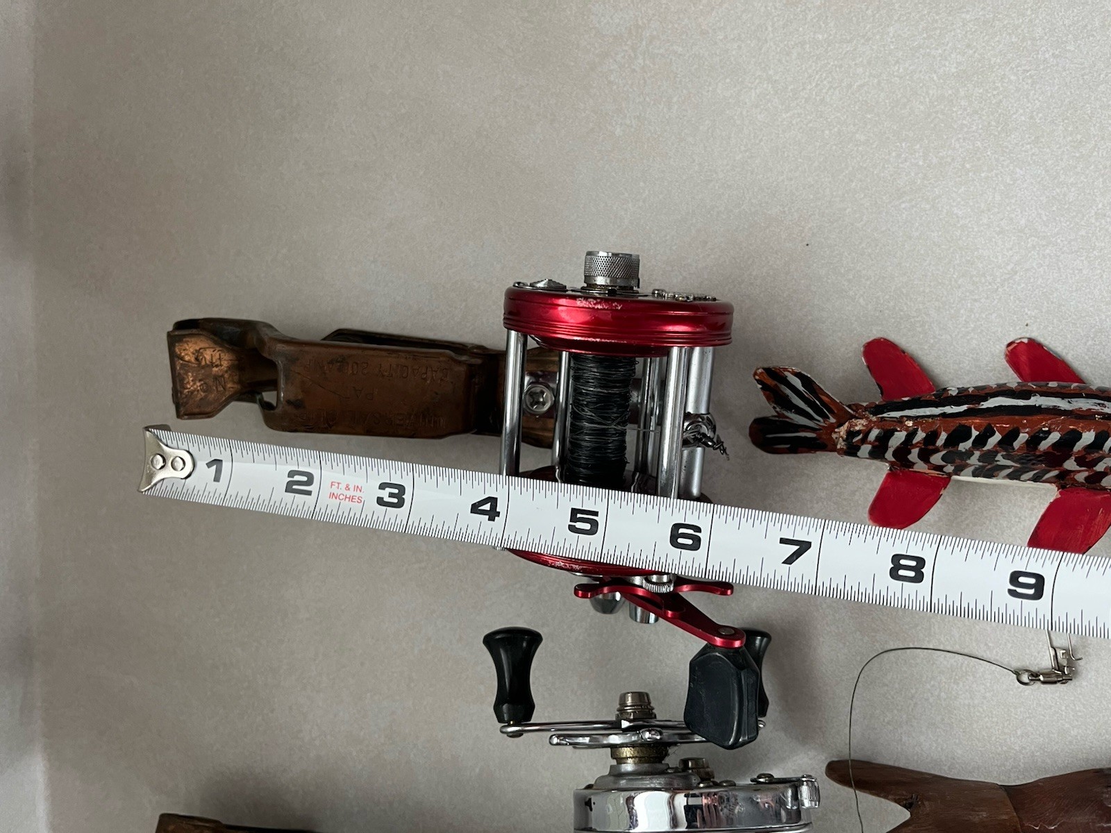 Abu Garcia Ambassadeur 6000 Shakespeare FE On Clips Vintage Spearing Decoys Lot
