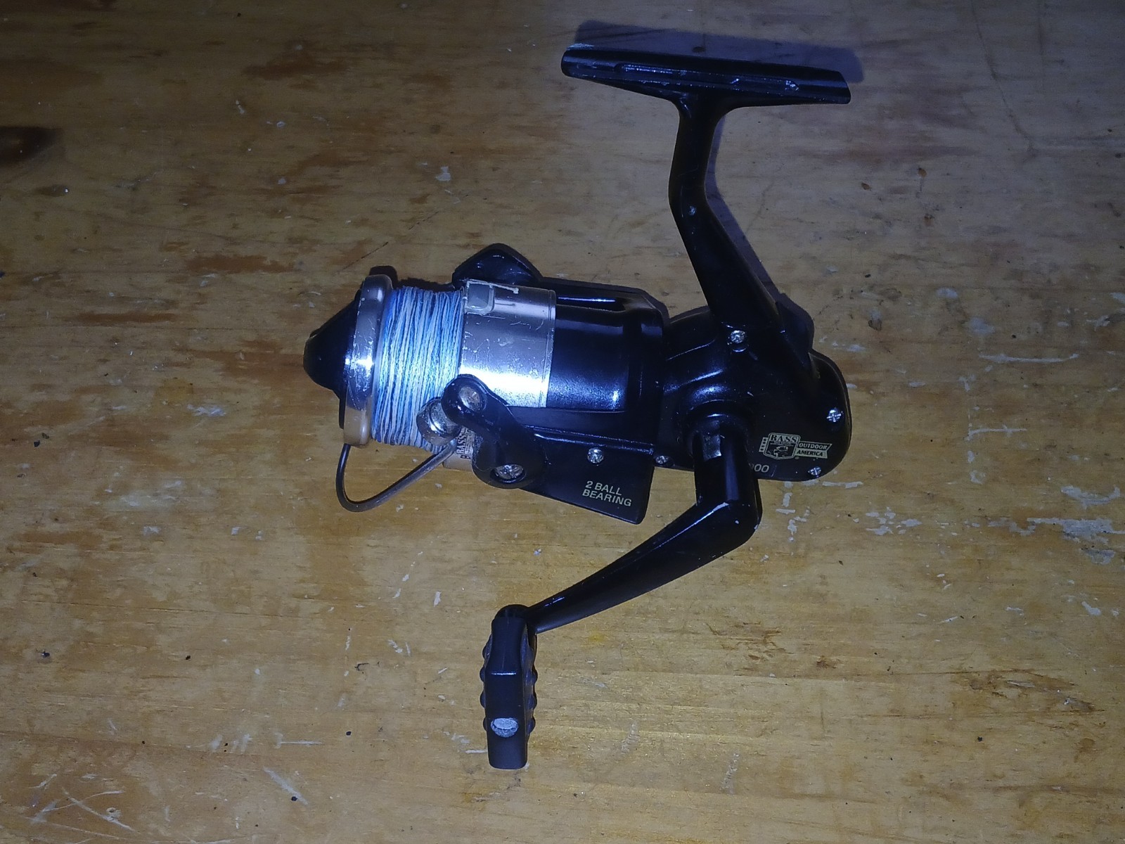 Bass Pro Shops MegaCast Spinning Fishing Reel Black & Silver