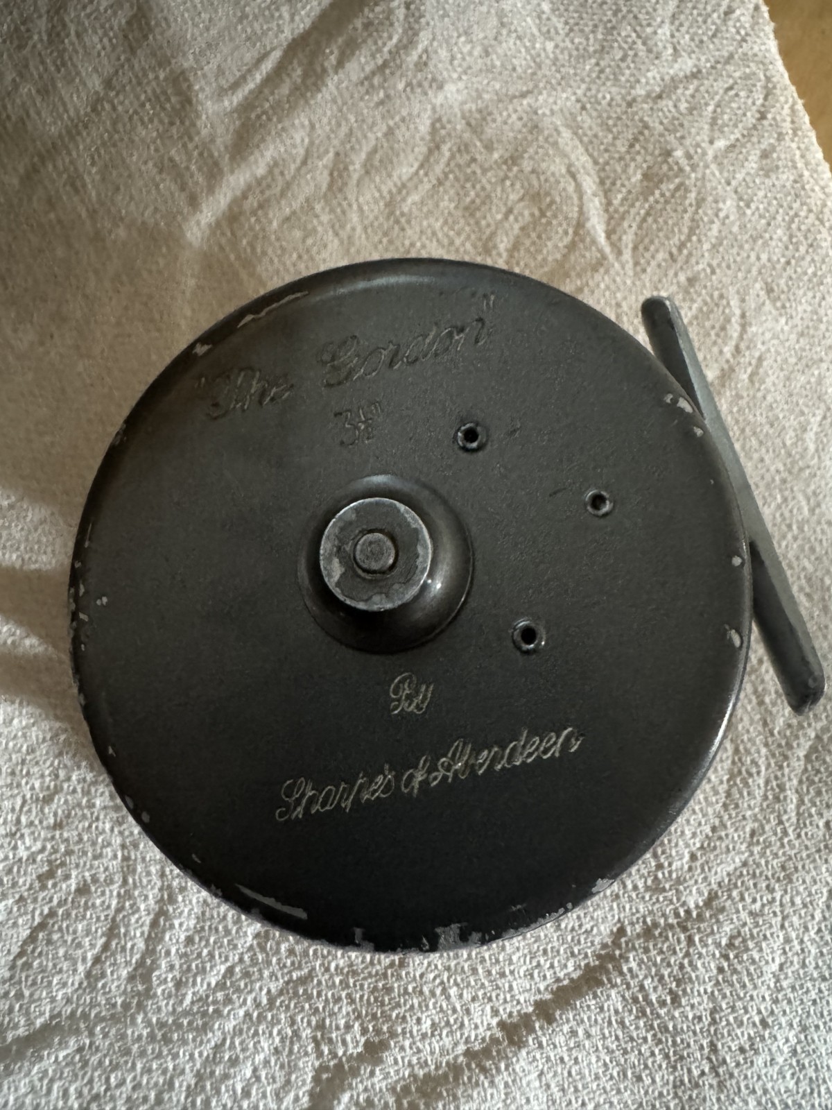 Sharpes of Aberdeen The Gordon Fly Reel 3 1/2 Wide Edition for Salmon Trout Spey