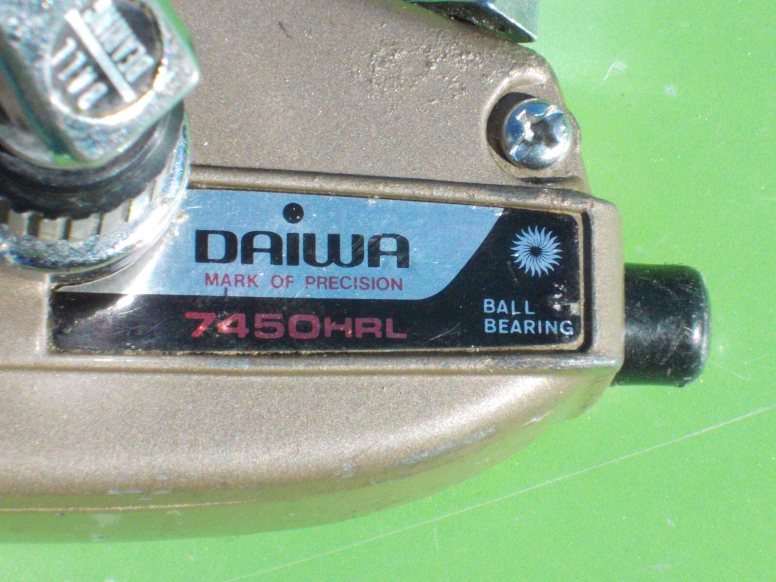 DAIWA 7450HRL FISHING REEL CASTING BAIT GOLD VINTAGE MARK OF PRECISION JAPAN JDM