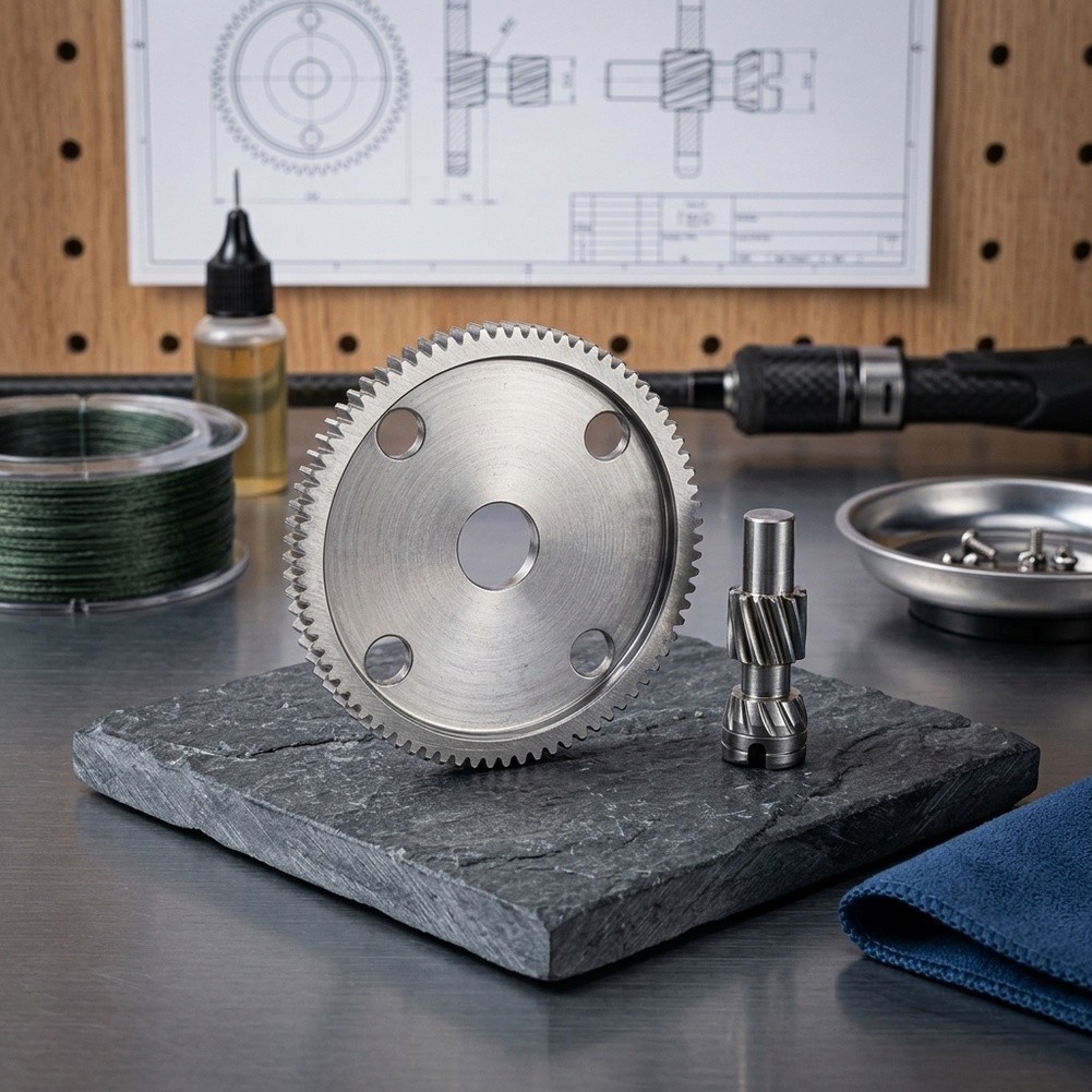 White Oil Brush Included RevoBeast Gear Set Strengthened Stainless Steel
