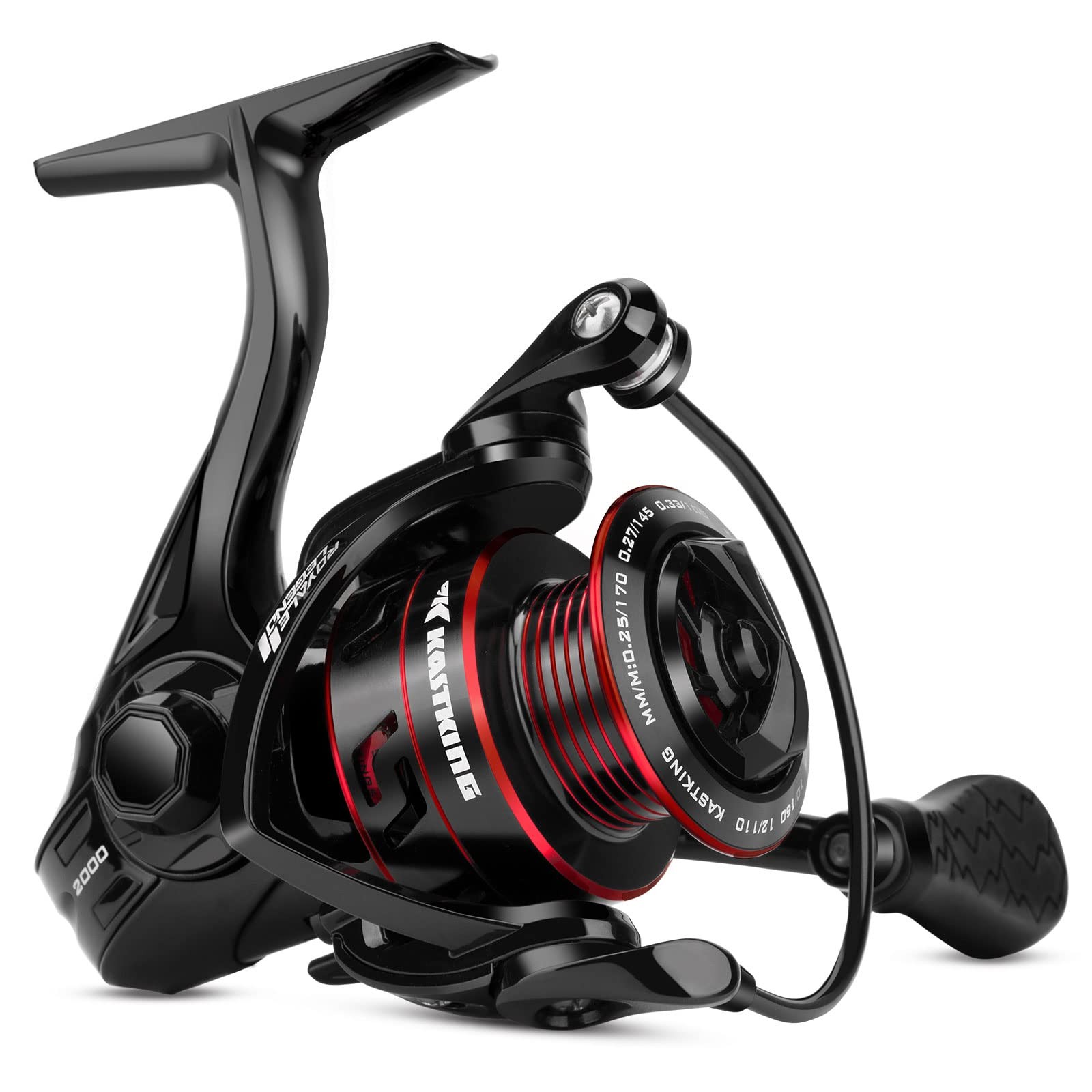 Carrete De Pesca Với Freno De Carbon Y Diseno Asimetrico Estilo De Lujo