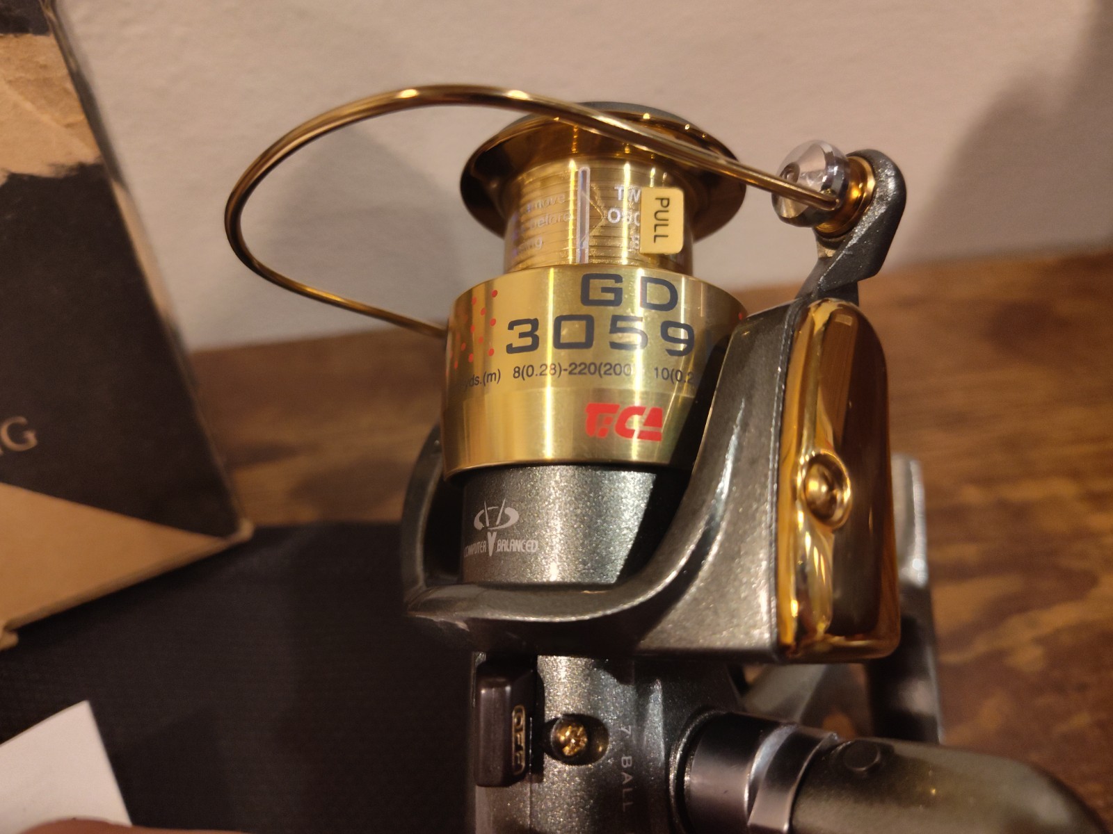 NIB Tica Venus GD3059H Fishing Reel Fresh Salt Water L/R Retrieve