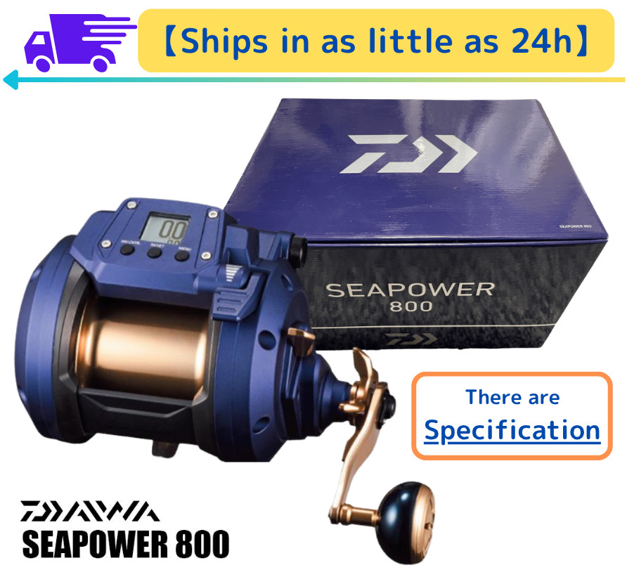 New DAIWA 23 SEAPOWER 800 Electric Reel 9 Languages 【Ships in as little as 24h】