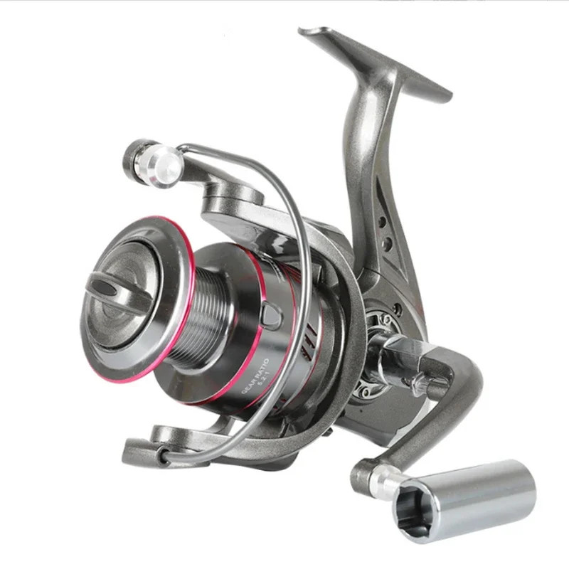 Spinning Fishing Reel 2000-7000 Series Freshwater Metal Fishing Reel 5.2:1